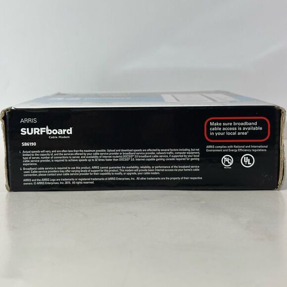 Arris Surf Board Cable Modem  SB6190NEW - Picture 6 of 11